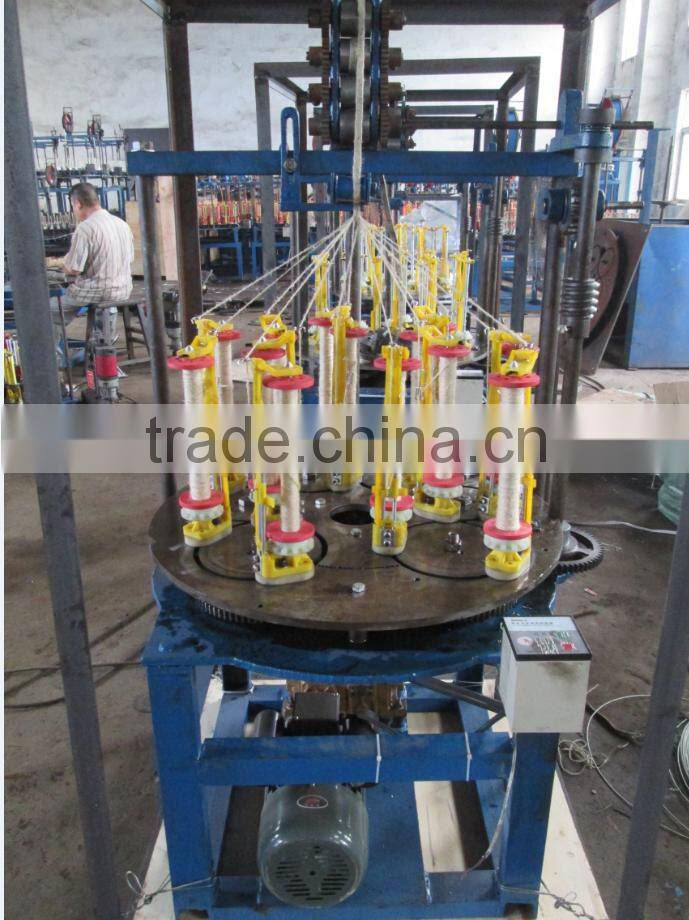 shoe accessory hemp braiding machine
