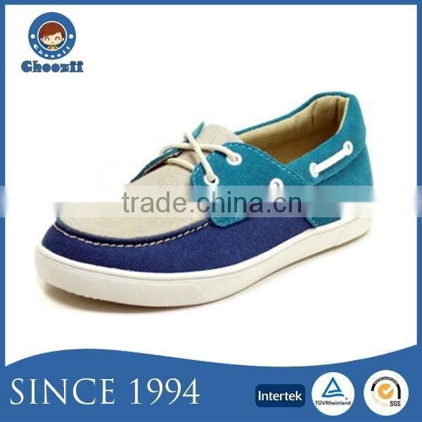 Custom Summer Breathable Perforated Upper No Lace Loafer for Boys