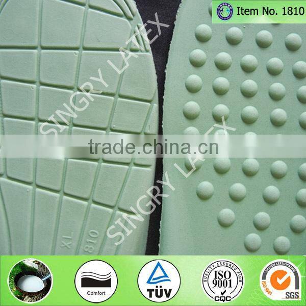 latex foam thermacell heated carbon fiber shoe insole print logo