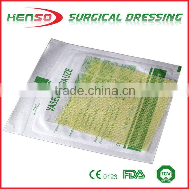 Henso Sterile Paraffin Gauze Pads