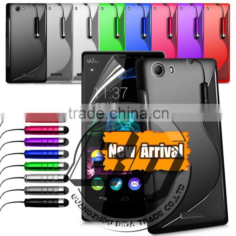 Ultra High Quality S Line soft TPU case for Wiko Ridge Fab 4G TPU case Factory price