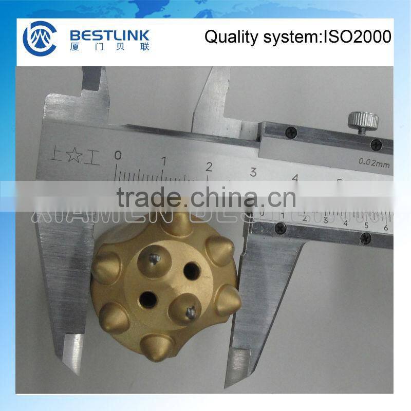 Tungsten carbide taper drill button bit angle 6-12 degree