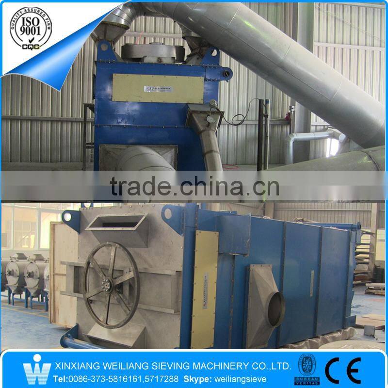 Expandable polystyrene tumbler screen and dryer machine