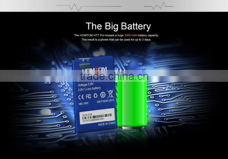 Cheap price 5.5' Android 5.1 Lollipop Mobile phone Homtom HT7 Pro MT6735P Quad core