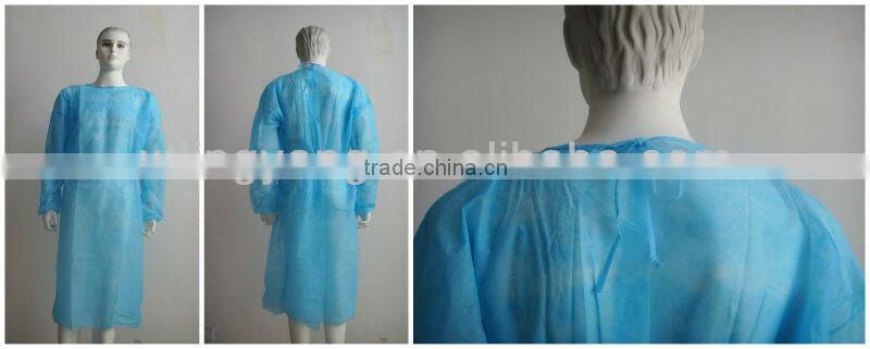 Medical and surgical nursing dress gown,nurse gown