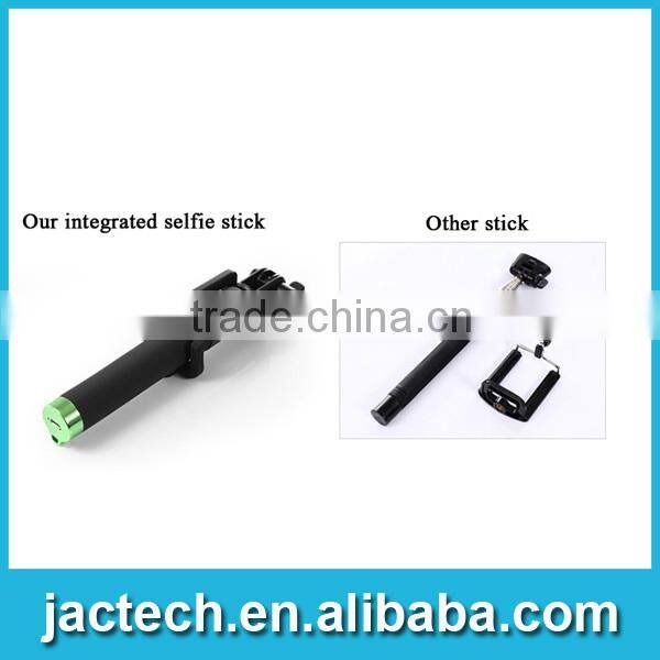 Wireless Remote Shutter Extendable Handheld Selfie Stick Monopod For Phone Camera