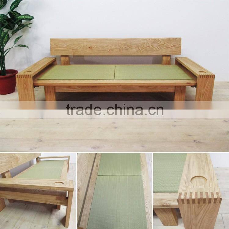 Fashionable and Reliable smart relax sofa with various kind of wood made in Japan