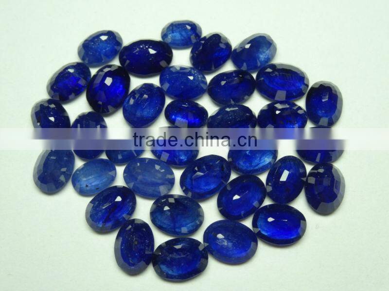 Rose cut glass filled gemstone