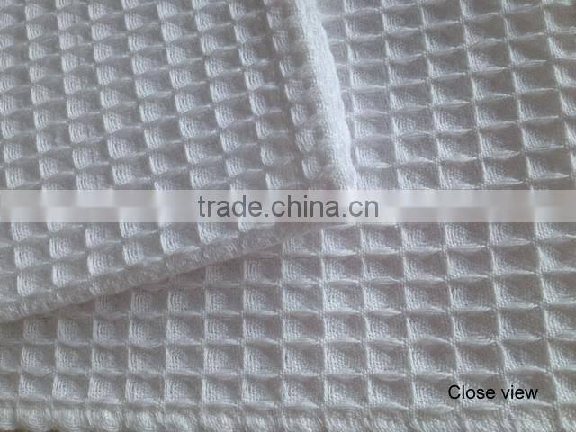 one pcs solid and one pcs printed yarn dye tea towel