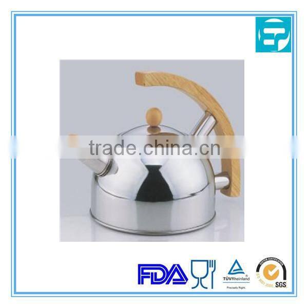 Stainless steel Stovetop Water Whistling Kettle with plastic handle
