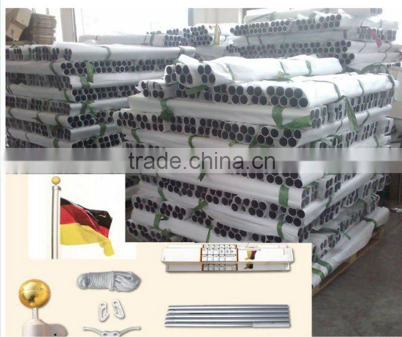 Outdoor advertising flagpole