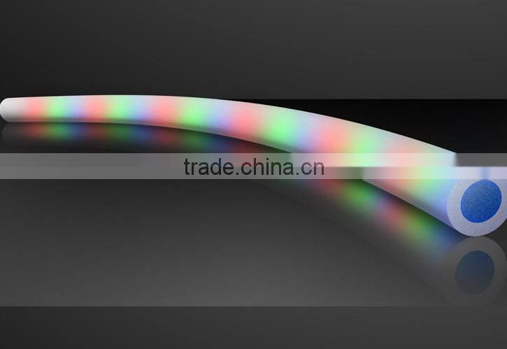 EPE Material Glow swimming pool noodles Inflatable Swimming Pool Noodles