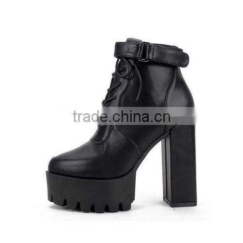 high platforn boots women shoes winter designs 2017 PF4421