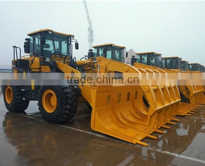 OEM SDLG LG933L/LG936L/LG938L Wheel Loader Attachment Grass Grapple For Sale , Attachment Code 1690100005/1690100093/1690100178