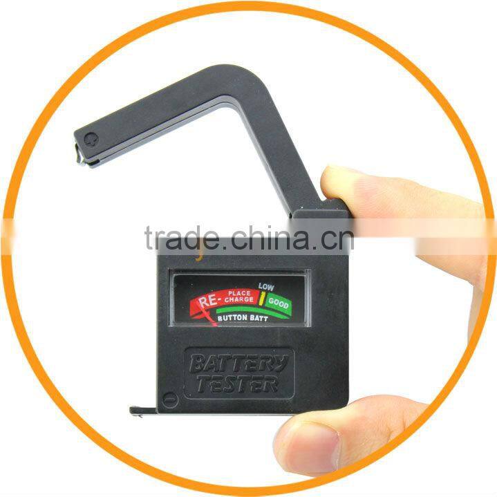 New AA/AAA/C/D/18650/9V/1.5V Universal Button Cell Battery Volt Tester Black from dailyetech