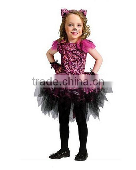 catwomen kids cat girls costume halloween party fair costumes