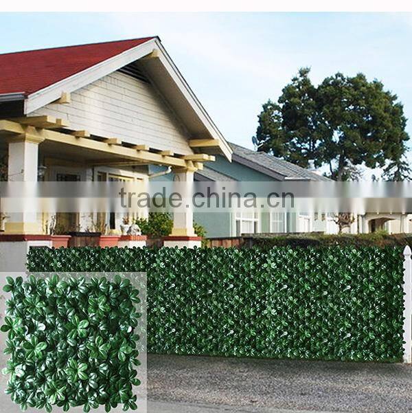 Europe style artificial green fence for garden
