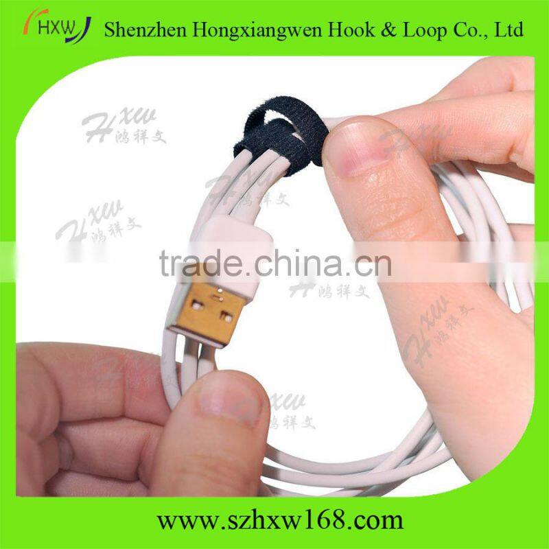 Continuous Roll Adjustable Double Sides Industries hook loop Cable Tie