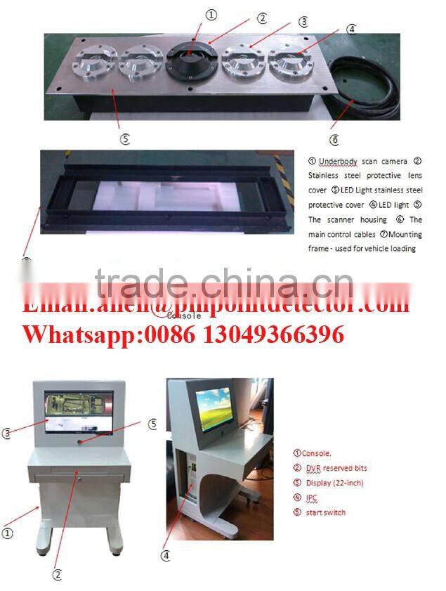 Pinpoint Factory security manufacturer uvss under vehicle surveillance system Min. Order: 1 Set