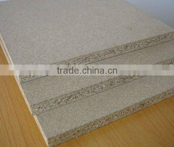 1220x2440MM Green particle board/chipboard/ melamine particle board, laminated board