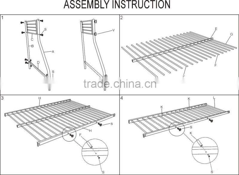 latest metal bed designs