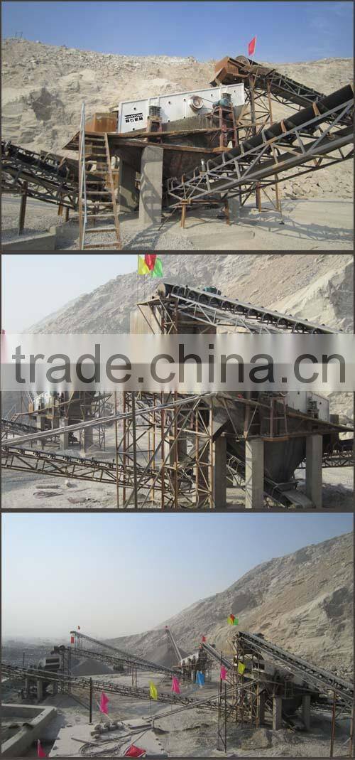 Durable vibrating screener/sand extracting machine for coal
