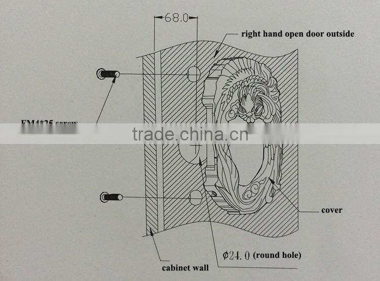 elegant antique furniture locks