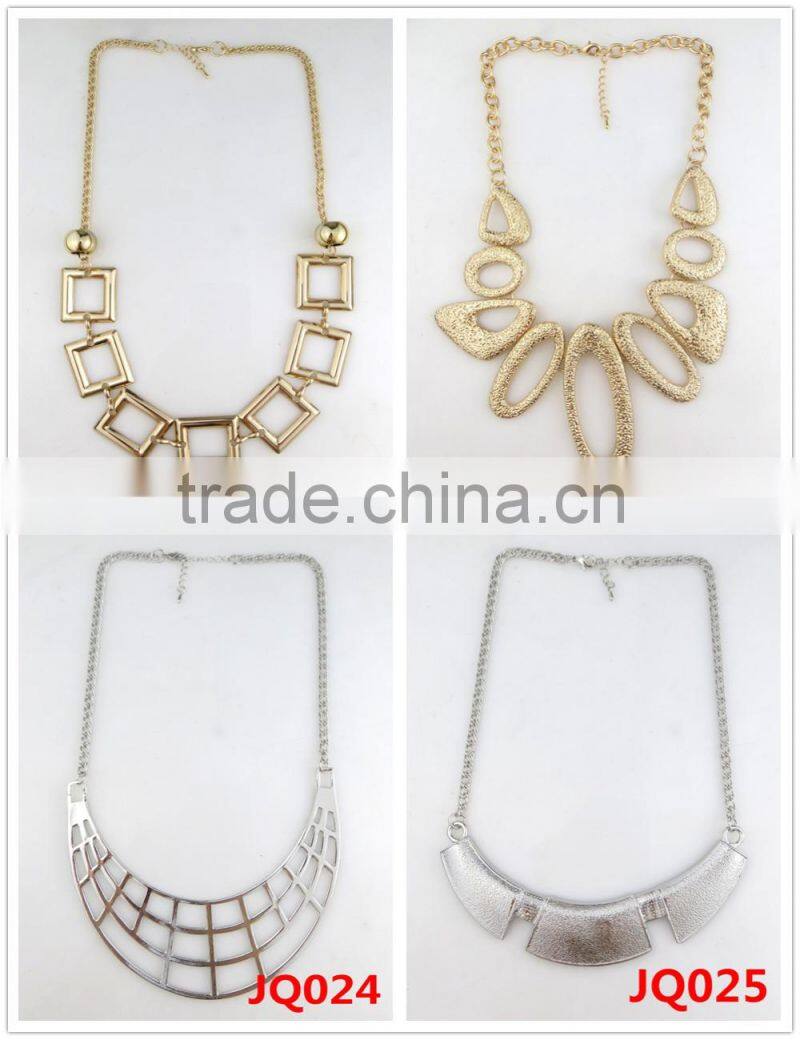 2015 high quality gold coin connect necklace