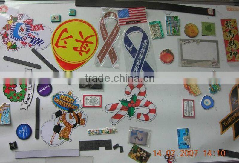 shanghai strong magnets strong rubber magnetic metal strip with magnetic metal strip