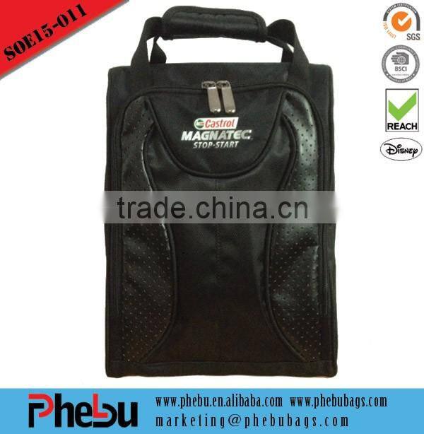 Novelties wholesale gym bag with shoe compartment(SOE16-002)