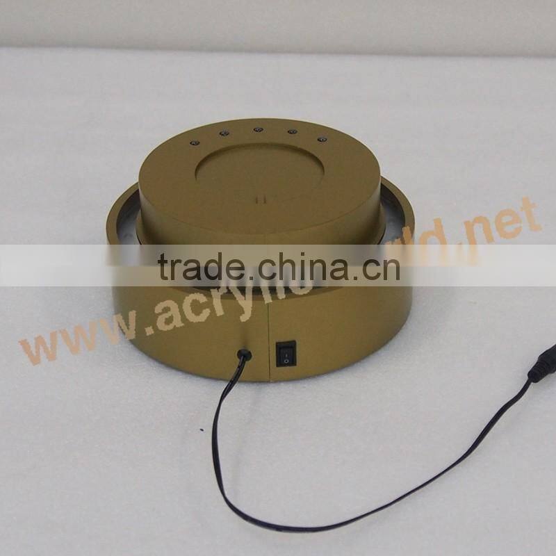 ice mountain design liquor display case with led light