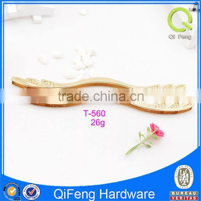 T-560 lead free ornament with light gold color fashion handbag decorative