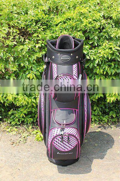 new golf cart bag for plaids fabric