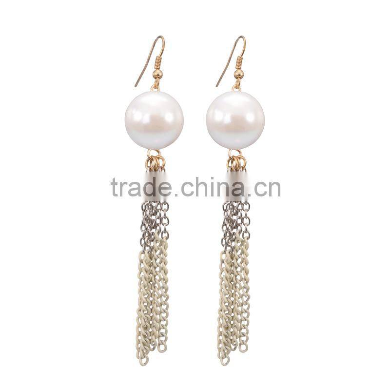 Pretty Steps imitation pearl fashion jewelry sets roll jewelry chain