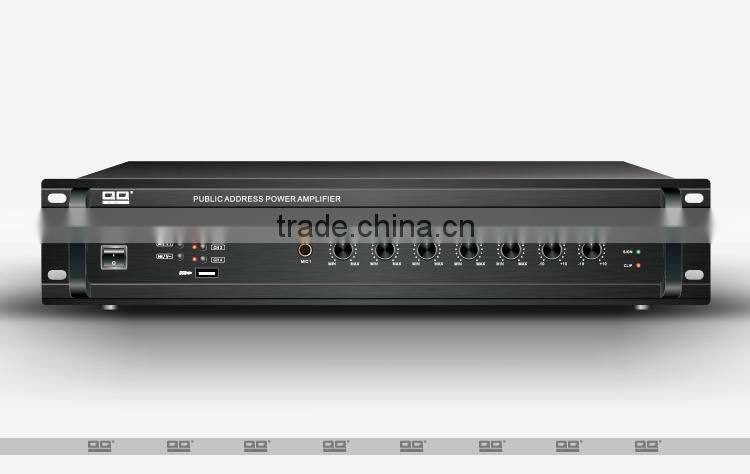 680W Tube Amplifier 100v Mixer Power Amplifier With USB + FM+ Remote control