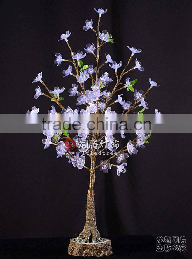1m White blossom indoor decoration led bonsai tree light