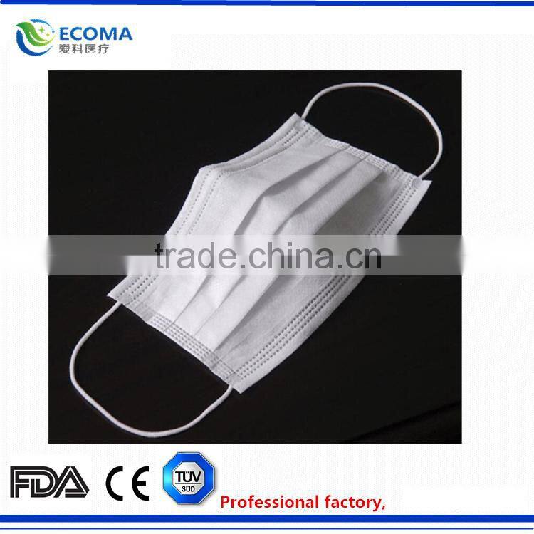 Type 3Ply fliter Non-Woven Face Mask Surgical Face Mask 3Ply fliter