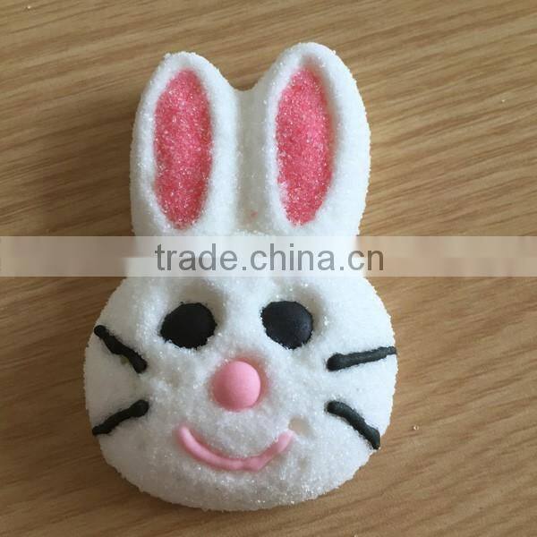 Custom Funny Bunny animal marshmallow Candy