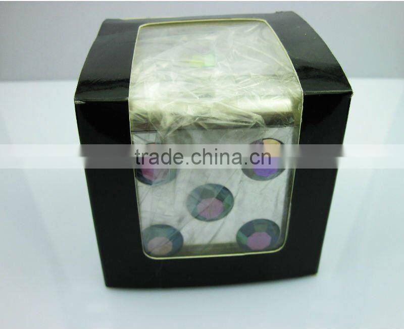 Mini Pocket Rhinestone Ashtray