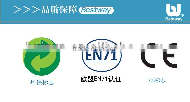 Bestway67387 color transparent flock mattress for sale