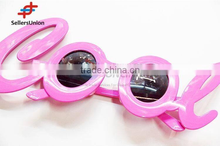 No.1 yiwu exporting commission agent wanted Cool Shaped Party Event Sunglasses