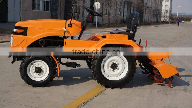 China 12hp 15hp 18hp belt drive mini farm tractor