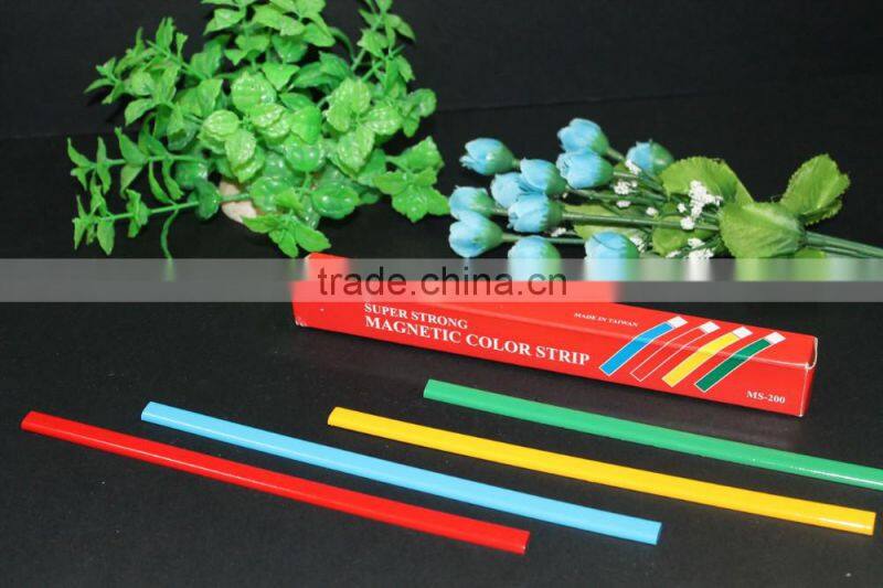 Colorful magnet strip for office, whiteboard, frige, freezer, school. Wholesale magnet strips cheap sale!