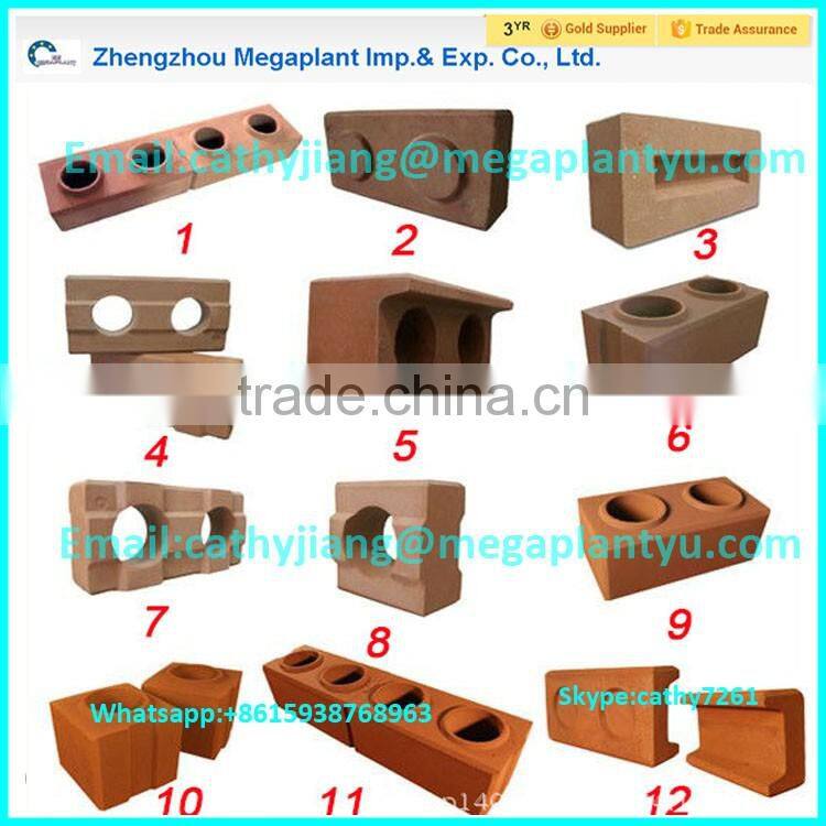 Building Used manual clay interlocking brick machinery price