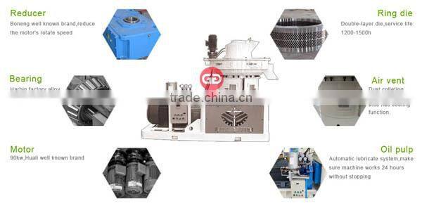 Top Quality ring die vertical pellet mill sawdust pellet making machine
