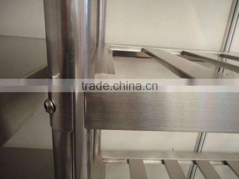 Commercial Kitchen Storage Stainless Steel Shelf / Stainless Steel Rack CHZ-S12