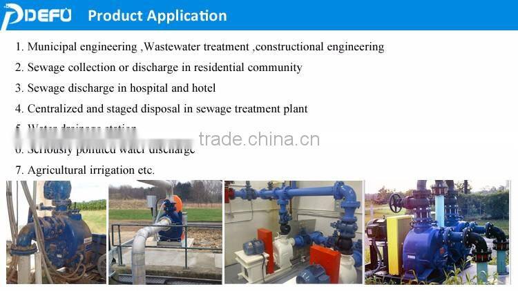 Name Brand Pumps/Diesel Engine Self Priming Sewage Pumps