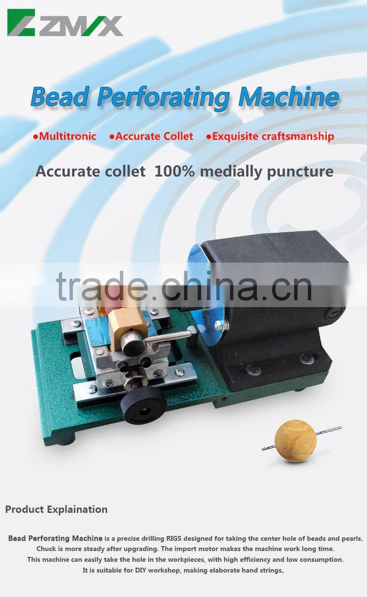 Wood Bead Production Automatic Bead Perforating Machine