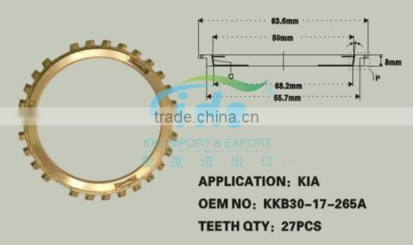 Sychronizer Ring for KIA KKB30-17-265A KKB3017265A