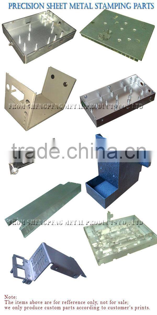 sheet metal parts, sheet metal chassis, metal samping parts